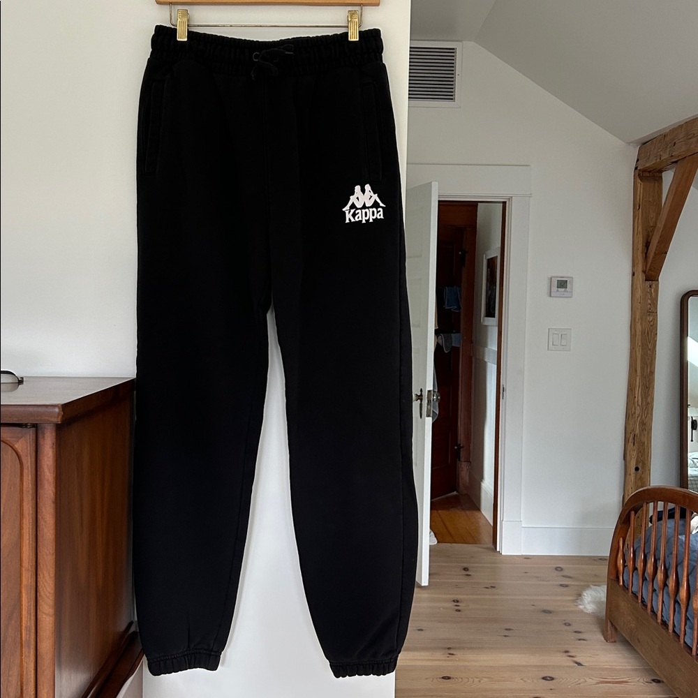 Kappa Adult Medium Black Sweatpants